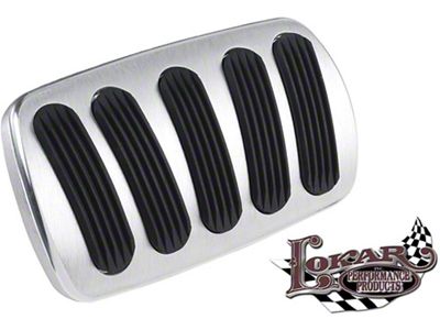 Chevy Billet Power Brake Pad Cover, Lokar, 1955-1957