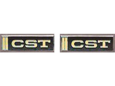 1968 CST Door Emblems, Also Fits 67-72 Blazer