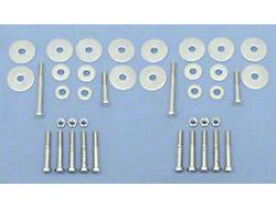 Chevy Body Mount Bolt & Washer Kit, 2 & 4-Door Sedan, 1955-1957