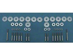 Body Mount Bolt & Washer Kit, 2Dr Hardtop (55-57 Chevy Bel Air; 55-57 Chevy 210)