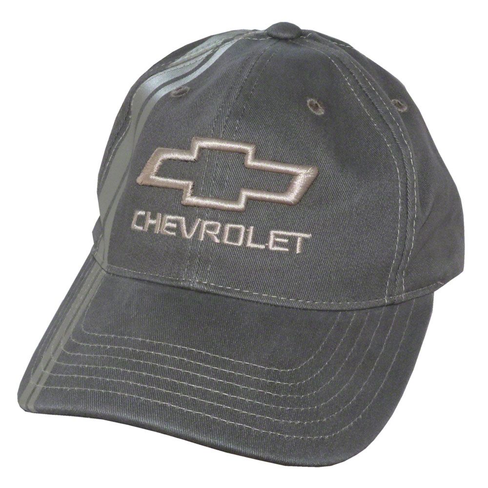 Ecklers Chevy Bowtie Stripe Cap - Mocha Ecklers Chevy Bowtie Stripe Cap - Mocha