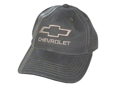 Chevy Bowtie Stripe Cap - Mocha