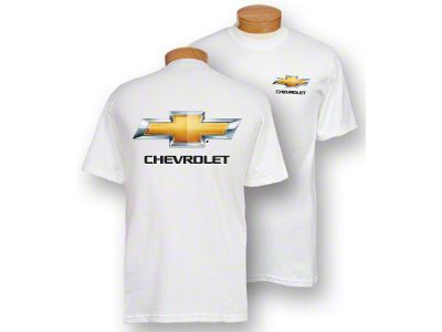 Chevy Bowtie T-Shirt, White