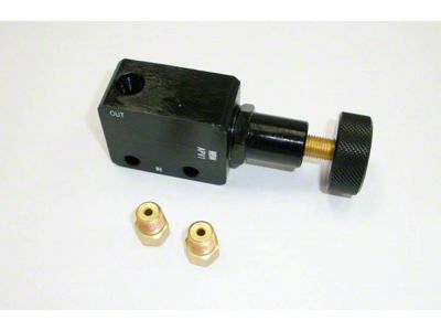 Brake Adjustable Proportioning Valve, Rear (55-57 Chevy Bel Air; 55-57 Chevy 150; 55-57 Chevy 210; 55-57 Chevy Nomad)
