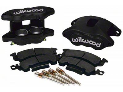 Chevy Brake Calipers, Wilwood, Dual Piston Aluminum, Disc, Front, 1955-1957