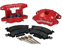 Chevy Brake Calipers, Wilwood, Dual Piston Aluminum, Disc, Front, 1958-1972 