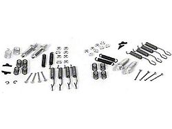 Chevy Brake Hardware Kit, Front And Rear, 1951-1954