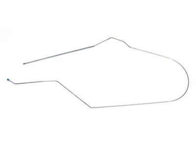 Brake Line,Long,Dual Exhaust,Stainless Steel,56-57