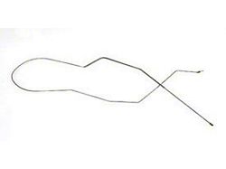 Brake Line, Front To Rear, With Dual Exhaust (1955 Chevy Bel Air; 1955 Chevy 150; 1955 Chevy 210; 1955 Chevy Nomad)