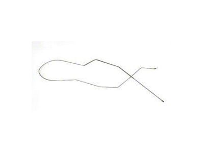 Brake Line, Front To Rear, With Dual Exhaust (1955 Chevy Bel Air; 1955 Chevy 150; 1955 Chevy 210; 1955 Chevy Nomad)