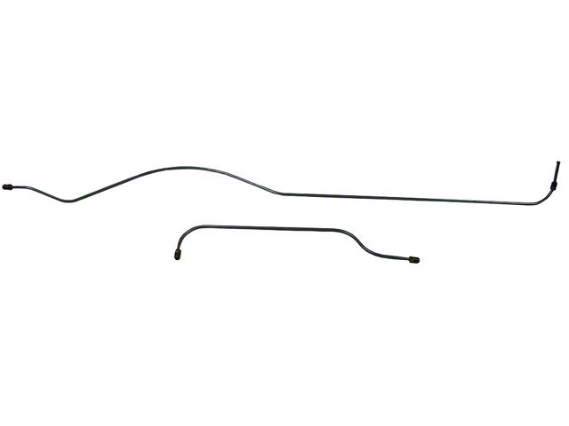 Chevy Brake Line, Rear Housing, Stainless Steel, Two Door Sedan And Hardtop, 6 Cylinder With Powerglide, 1951-1952