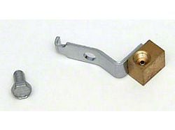 Brake Line Junction Brass Block, Right, Front (56-57 Chevy Bel Air; 56-57 Chevy 150; 56-57 Chevy 210; 56-57 Chevy Nomad)