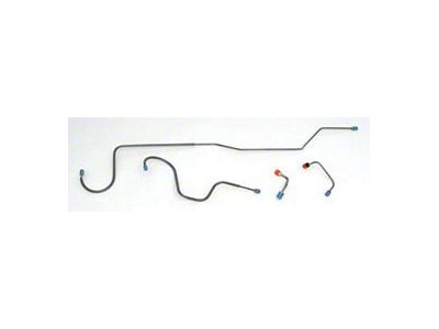 Chevy Brake Lines, For Use With CCI Rear Disc Kits, 1955-1957