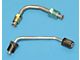 Chevy Brake Lines, Prebent, Front, Use With Power Brakes & GM Style Proportioning Valve, 1955-1957