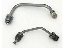Brake Lines, Prebent, Front, Stainless Steel, Use With Non Power Brakes & GM Style Proportioning Valve (55-57 Chevy Bel Air; 55-57 Chevy 150; 55-57 Chevy 210; 55-57 Chevy Nomad)