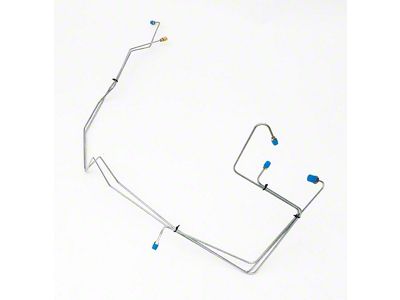 Brake Lines,Prebent,Frt,Use w/NonPwr Brakes & GM Valve,56-57