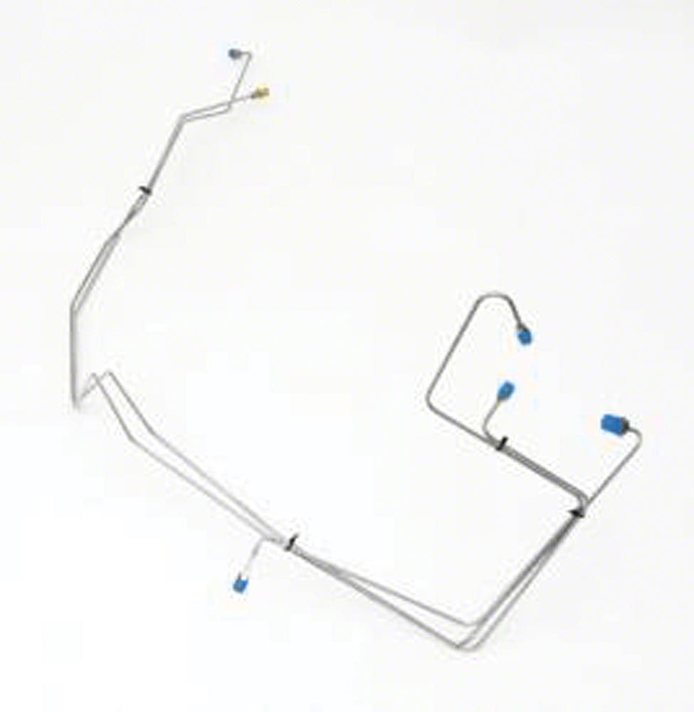 Ecklers Brake Lines,Front,S/S,NonPwr MC,w/GM Valve,5657