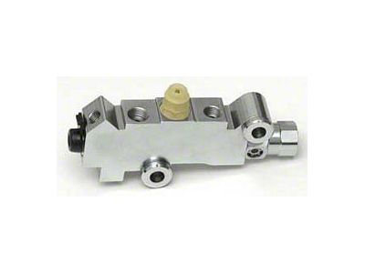 OPR Chevy Brake Proportioning Valve, Chrome, GM Style, 1955-1957