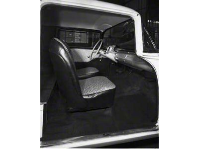 Chevy Bucket Seat Cover Set, 150 Utility Sedan, 1957