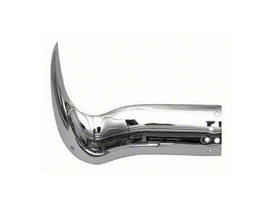 Chevy Bumper End, Rear, Left, 1955