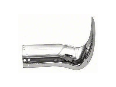 Chevy Bumper End, Rear, Right, 1955