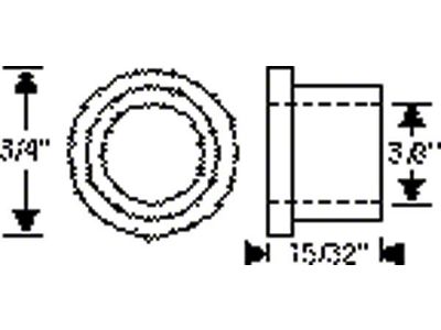 Chevy Bushing, Shift Lever, 1949-1954