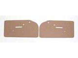 Chevy Cardboard Interior Door Panels, 2-Door Hardtop & Convertible, Bel Air, 1955