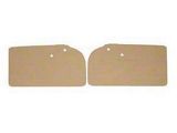 Chevy Cardboard Interior Door Panels, 2-Door Hardtop & Convertible, Bel Air, 1957