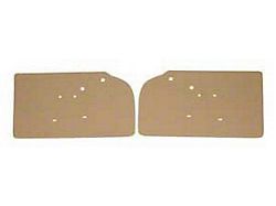 Cardboard Interior Door Panels, 2Dr Sedan/Wgn (1957 Chevy 150; 1957 Chevy Nomad; 55-57 Chevy 210)