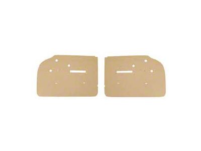 Chevy Cardboard Interior Front Door Panels, 4-Door Hardtop,Bel Air, 1956 (Bel Air 4-Door, Sports Sedan)