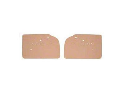 Chevy Cardboard Interior Front Door Panels, 4-Door Sedan & Wagon, 150 & 210, 1956