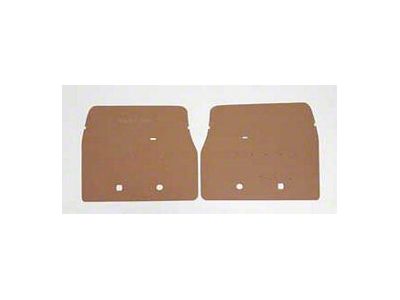 Chevy Cardboard Interior Rear Door Panels, 4-Door Wagon, 150 & 210, 1955-1957