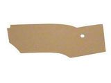 Cleaned Item Name: Cardboard Interior Rear Qtr Panels, 2Dr Hardtop (56-57 Chevy Bel Air; 56-57 Chevy 210)
