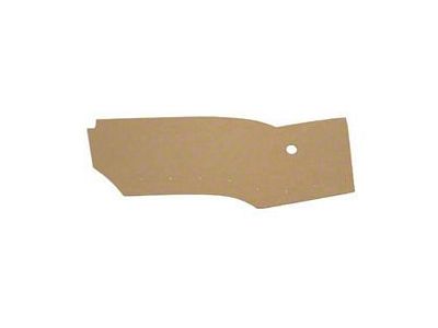 Cardboard Interior Rear Qtr Panels,2Dr Hardtop,56-57