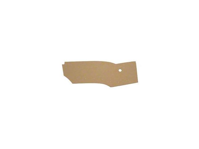 Cardboard Interior Rear Qtr Panels,2Dr Hardtop,56-57