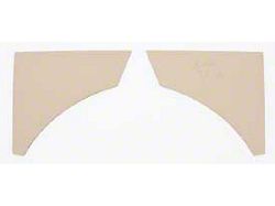 Cardboard Interior Rear Quarter Panels, 4-Door Sedan (55-57 Chevy Bel Air; 55-57 Chevy 150; 55-57 Chevy 210)