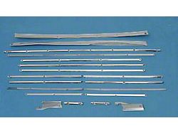 Chevy Cargo Trim Set, Stainless Steel, Nomad, Driver Quality, 1955-1957 (Nomad, All Models)