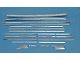 Chevy Cargo Trim Set, Stainless Steel, Nomad, Driver Quality, 1955-1957 (Nomad, All Models)