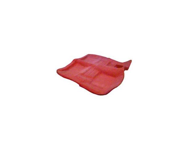 Chevy Carpet Set, 80, 20 Loop, Non-Wagon, Bright Red, 1955-1957