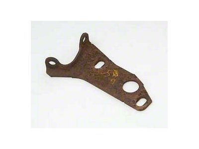 Chevy Center Bumper Bracket, Left, Rear, Used, 1957