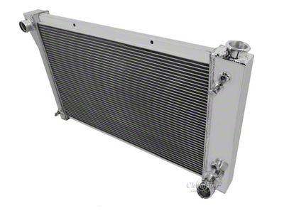 Chevy Or GMC Champion Aluminum Radiator, Three Row, For Truck, K5 Blazer, Jimmy & Suburban, 6-Cylinder, 1967-1972