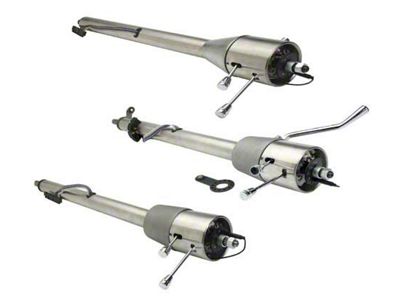 Chevy Chrome Tilt Steering Column, Automatic, Column Shift,1955-1956