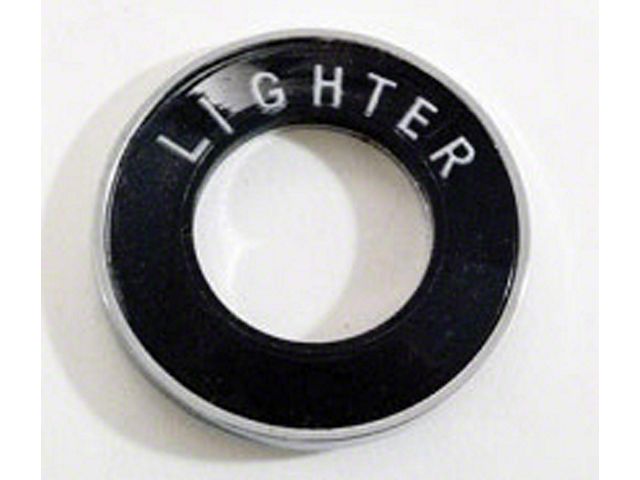 Cigarette Lighter Bezel With Plastic Insert,55-56