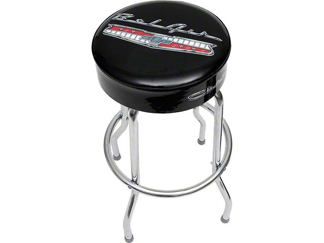 Chevy Classic Bar Stool, Bel Air Logo