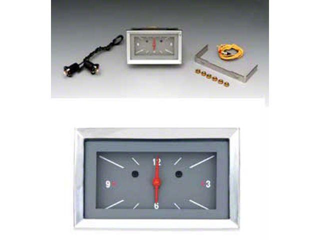 Classic Instruments Clock Button Classic Instruments Ecklers Classic Instruments Clock, With Gray Face ...