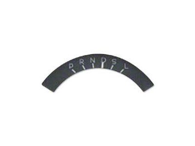 Classic Instruments Chevy Classic Instruments Shifter Indicator, Turbo Hydra-Matic 350, 400 Automatic Transmission, Black Face, With White Letters, 1955-1956