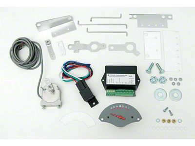 Classic Instruments Chevy Classic Instruments Shifter Indicator, Turbo Hydra-Matic 700R4, 200R Automatic Transmission, Gray Face, With Red Needle & White Letters, 1955-1956