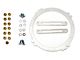 Chevy Classic Instruments Update Gauge Kit, With White Faces & Black Needles, 1957