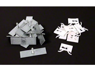 Chevy Clips, Beltline Molding, Stainless Steel, 2-Door RearQuarter Window, 1953-1954 (1949-1952 Fleetline; 1949-1952 Styleline Deluxe; 1949-1952 Styleline Special)