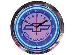 Chevy Clock, Neon Bow Tie